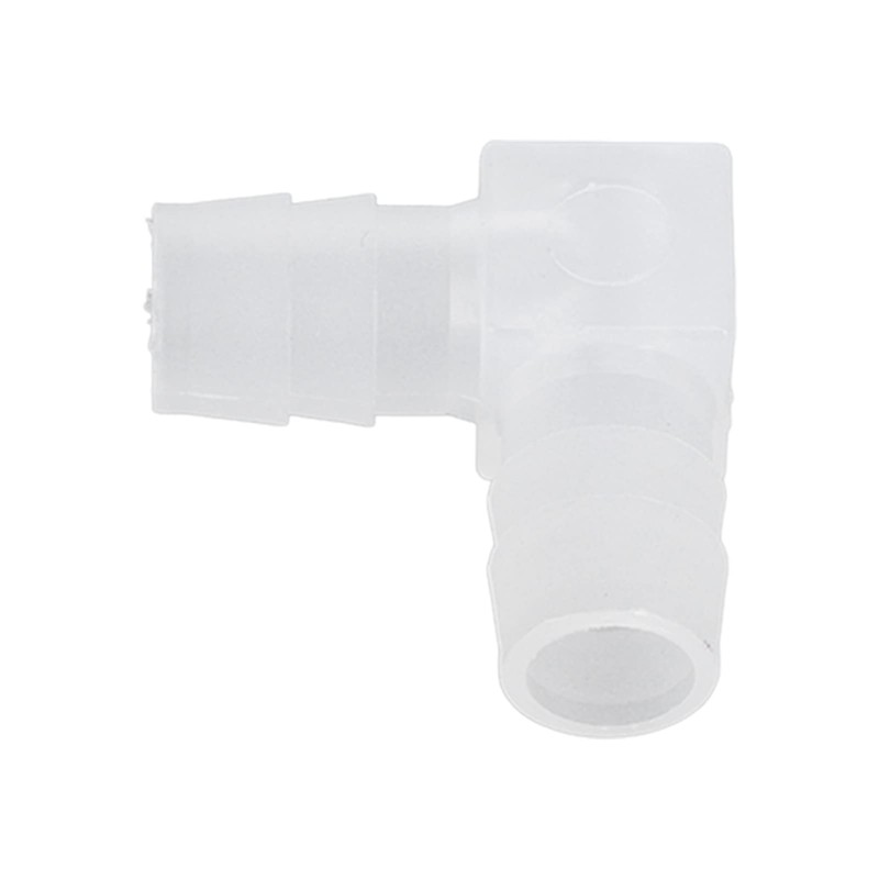 Pack of 10 Angle Hose Connectors, Plastic Elbow Hose Nipple