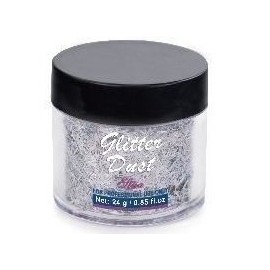 Silver Holographic Cosmetic Glitter Bar Jars