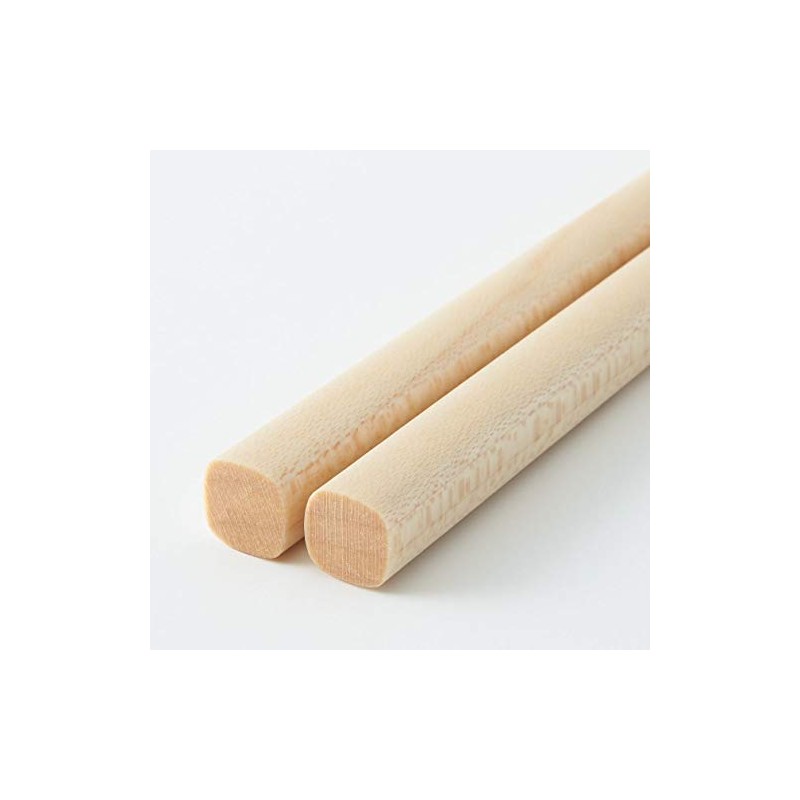 MUJI 82088410 Maple Dishwasher-Safe Chopsticks, 9.1 inches (23 cm), Natural