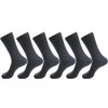 LBPFAOTW Men's Business Socks, Set of 6, Flexible, Breathable, Sweat