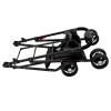 4 Wheels Pet Stroller Foldable Dog Stroller Cart Cat Carrier