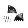 12 Post Hole Digger Serrated Auger Edges w/Nuts and Bolts Replaces Danuser Farmer Bobs Parts 50400 Black