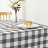 DWCN Checkered Rectangle Tablecloth - Waterproof,Spillproof Anti-Shrink Soft and Wipable