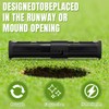 Qualirey 8 Pcs Adjustable Mole Traps for Lawns Gopher Trap