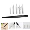 LALAFINA 1set Calligraphy Dip Pen Set Replacement Nibs and Ergonomic