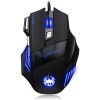 zelotes Gaming Mouse 7 Button Wired LED 7200 DPI Optical
