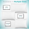 Cluster Fiber Pillow - Set of Two White Down Alternative