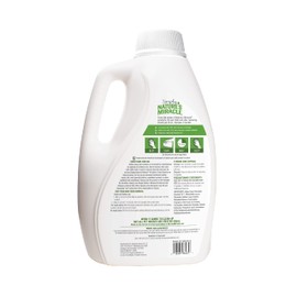 Nature's Miracle Simply Pet Stain and Odor Remover, 128 Ounce, Made with 86% Plant-Derived Surfactants, Multicolor, 128.00 Fl Oz (Pack of 1)