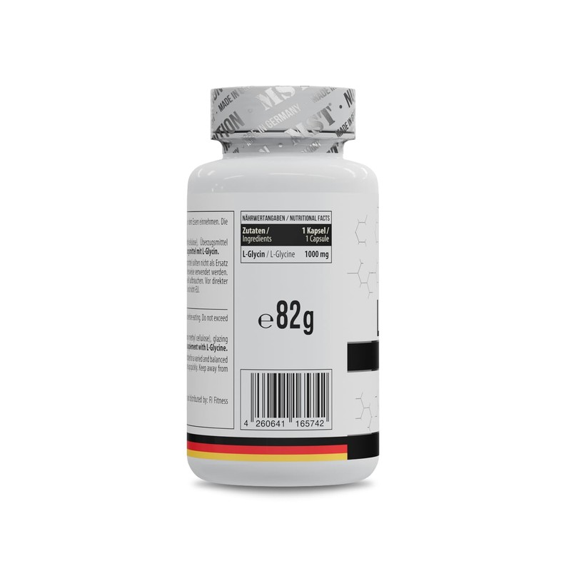 MST Glycine 1000 mg High Dose - Pure Amino Acid
