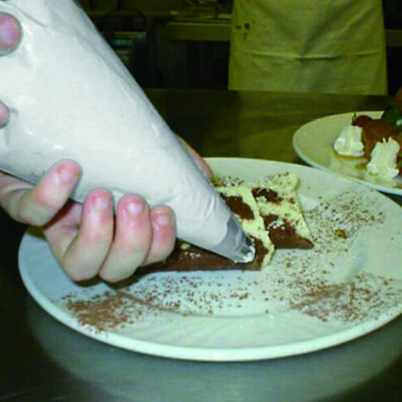 100pcs Plastic Disposable Pastry Piping Bags Chocolate Piping Buttercream Cookie