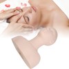 Mannequin Training Head, Silicone Makeup Practice Face Model Practice Makeup