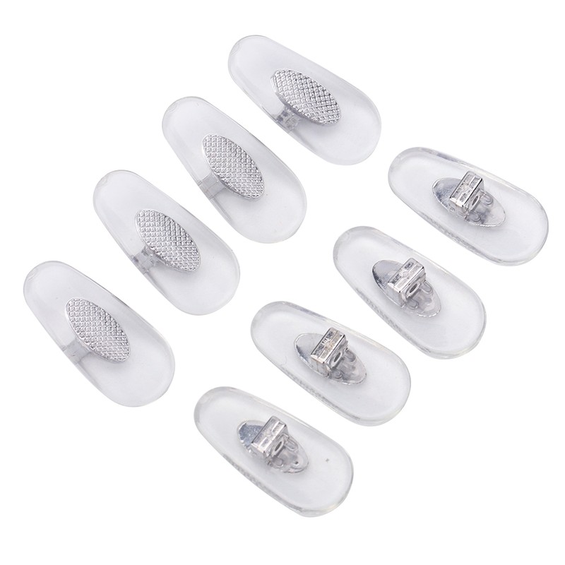 20 Pairs Soft Inserted Type Anti-Slip Nose Pads Glasses Sunglasses