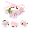 Housoutil Dog Wedding Flower Collar, Dog Wedding Collar Simulation Flower