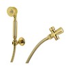 Kingston Brass KX1032SD Restoration Hand Shower Kit, Polished Brass