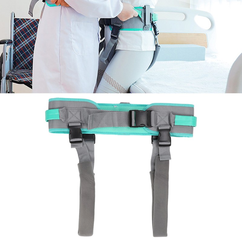Transfer Belt Gait Lifting Assist Device with Loops Medical Nursing