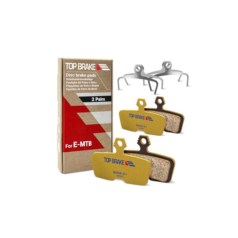 Top Brake 2 Pares de Pastillas de Freno de Disco