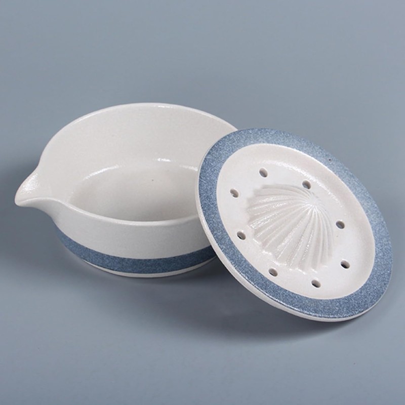 Alipis Ergonomic Lemon Squeezer Citrus Presser Manual Fruit Juicer Ceramic