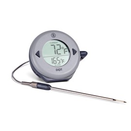 ThermoWorks DOT — Chefs’ Favorite Simple Alarm Thermometer - Dove Grey
