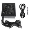 600w Power Supply ATX PSU Non-Modular with 6+2 Pin Connectors,120mm