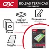 GBC Mica Termica Carta 5 mil C/25
