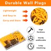 HuangXinyu 180 Pcs M6 M8 Wall Plugs and Screws(90 x