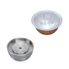 Reusable Coffee Capsule Stainless Steel Easy to Clean Long Lifespan