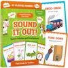 Speech Therapy Flash Cards for Toddlers 1-4, Phonics, Learning Toys