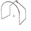 Premium Central Vacuum Hose Hanger - Extra Large Wire Hose
