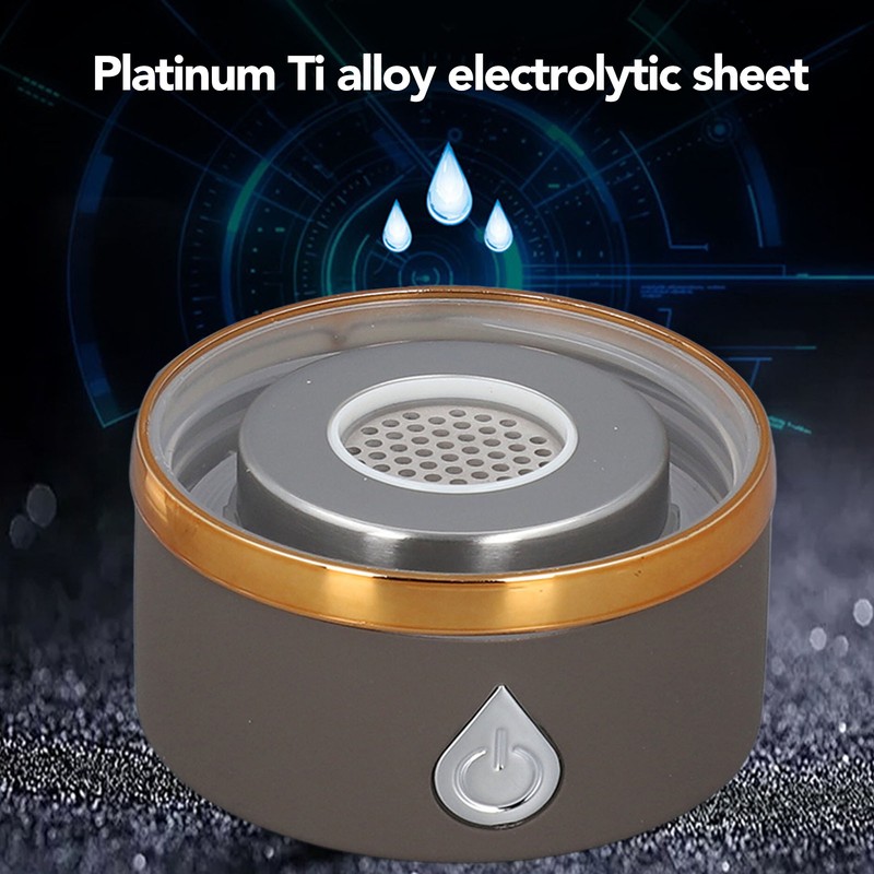 Hydrogen Water Bottle Generator Glass Smart Portable Rechargeable Ionizer Machine