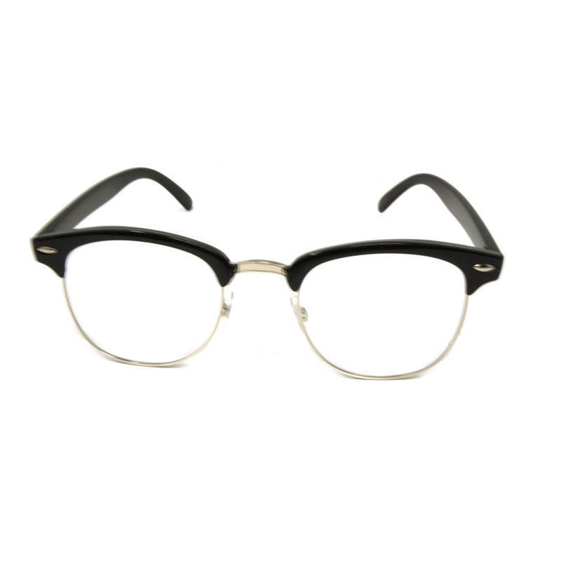 ColorViper basic square reader Unisex Reading Glasses (club master shiny