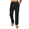 Susclude Mens Pants Casual Lightweight Stretch Beach Pants for Men