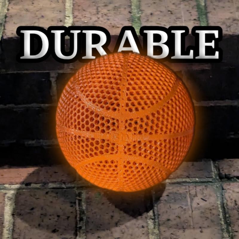 Indoor Airless Basketball - Quiet - Durable - High Bounce
