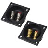 2 PCS Speaker Box Terminal Cup, 2.24" Subwoofer Box Terminal