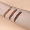 Sello de Cejas Bluemega reutilizable – acabado natural marrón