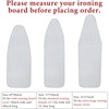 Extra-Wide Ironing Board Cover and Pad Replacement with Scorch and