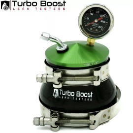 Turbo Boost Leak Testers 3.75" TURBO BOOST LEAK TESTER-  BILLET ALUMINUM, 30 PSI - S.STEEL GAUGE & CLAMPS