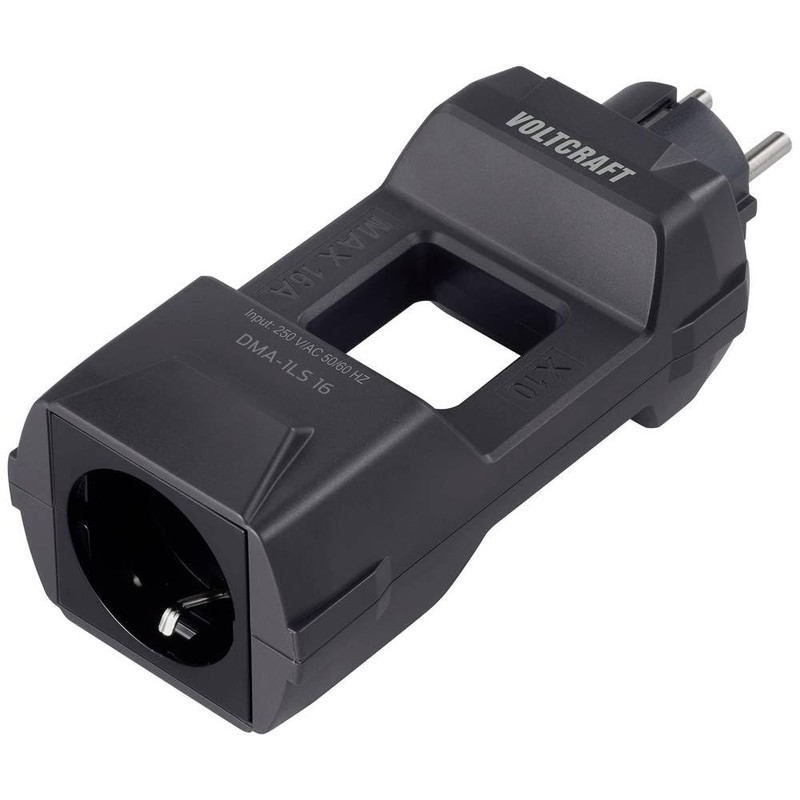 VOLTCRAFT DMA-1LS 16 Measuring Adapter - Dark Grey