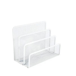 Storage Organizer Holder White Pack 3 Pack for home organization and desk space-saving household accessory, Korean Import, Home Kitchen and Daily Use