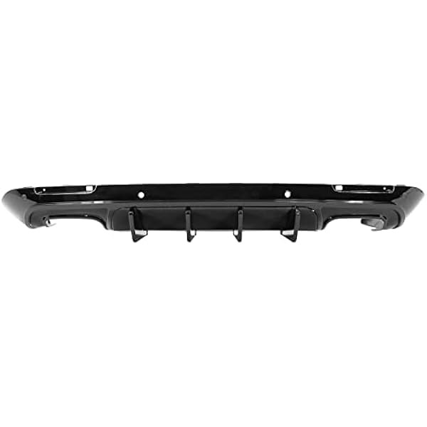 IKON MOTORSPORTS, Rear Diffuser Compatible with 2015-2023 Dodge Challenger, IKON