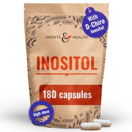 180 Capsules Inositol Complex - Myo-Inositol D Chiro Inositol 4000mg
