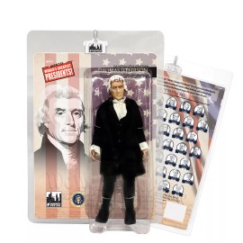 US Presidents 8 Inch Action Figures Series: Thomas Jefferson [Black Outfit]