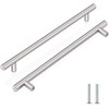 2 Pack Kitchen Cupboard Handles Stainless Steel Kitchen Door Handles
