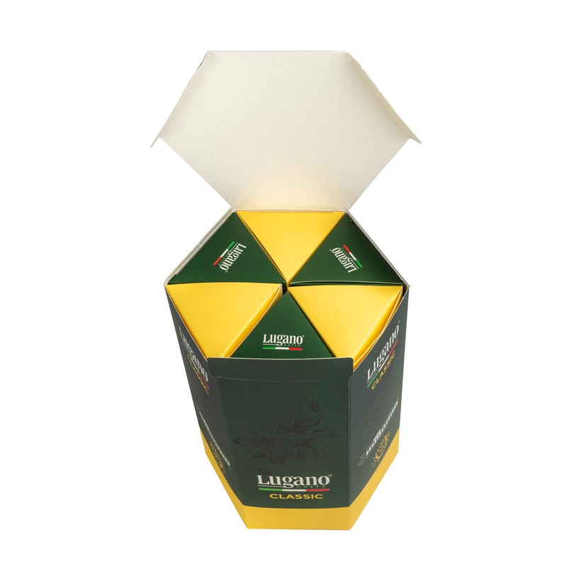 Lugano Espresso Capsules - Classic Blend, Nespresso Compatible, Biodegradable Pods,
