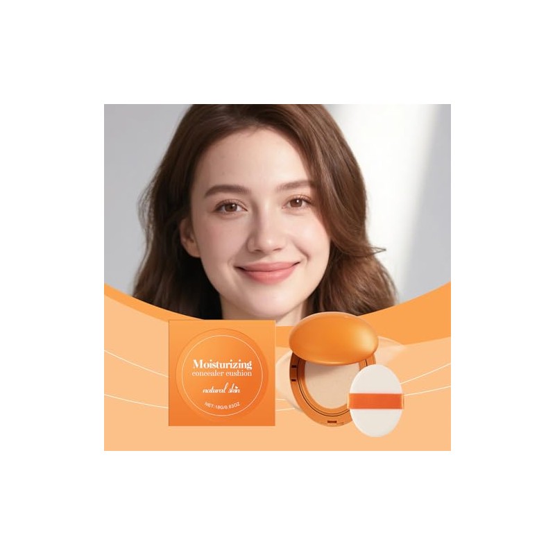 Base de maquillaje con cojín hidratante , cobertura ligera y