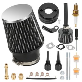 EOPOAYI Upgraded 62mm Air Filter Kit Compatible with Predator 212cc 196cc 6.5Hp GX160 GX200 Clone Engine Coleman CT200U CT200U-EX BT200X KT196 Baja Warrior MB200 MB165 Mini Bike Go Kart Parts