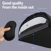 Mouse Wrist Rest, Ergonomic Black Memory Foam Non-Slip for Wrist