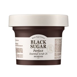skin food [Instant Shaving Pack] Skinfood Black Sugar Perfect Essential Scrub 2X 210g 3472756 / [순삭팩] 스킨푸드 블랙슈가 퍼펙트 에센셜 스크럽 2X 210g 3472756