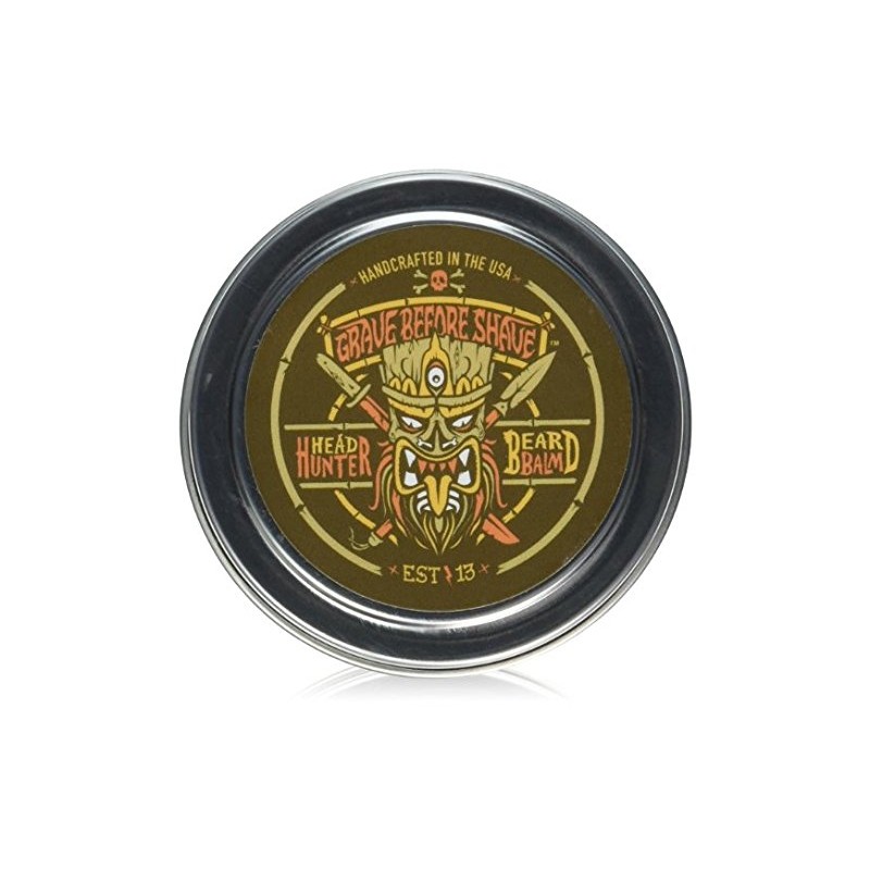 GRAVE BEFORE SHAVE Head Hunter Beard Balm (Tropical summer aroma)