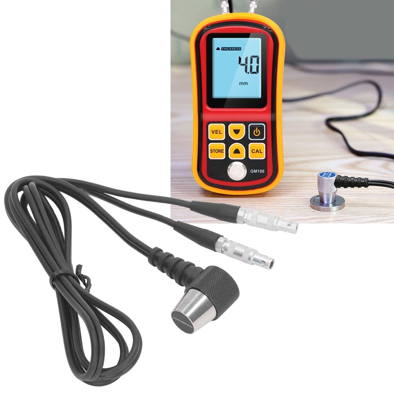 Garosa Ultrasonic Thickness Sensor Probe Transducer Tester Meter Monitor for