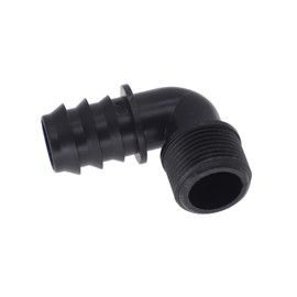 Water Butt Connector Kit, Water Butt Connector Adapter Tank Fitting, Straight 90 Outlet Pipe Overflow Hosetail Elbow, Join Two Water Tanks Black Elbow Hosetail Tool, For Rain Barrel, Water Storage Tan